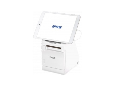 TM-m30II-S - Bon-Thermodrucker für Tablet POS-Terminals, 80mm, USB + Ethernet, weiss
