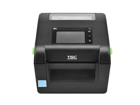 DH340T - Etikettendrucker, thermodirekt, 300dpi, USB + RS232 + Ethernet, 3.5"-LCD-Farb-Touchscreen, schwarz