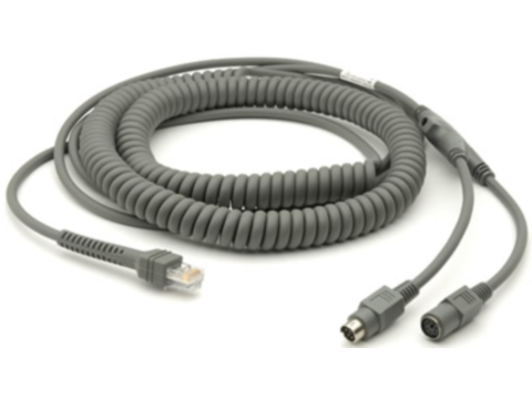 PS2-Kabel - spiral für LS3408 und DS9808