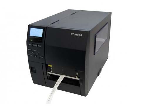 B-EX4T3-HS12-QM-R - Etikettendrucker, Thermotransfer, 600dpi, Druckkopf Flat Head, USB, LAN, RS232, Materialführung mittig