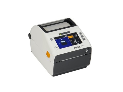 ZD621-HC - Etikettendrucker für das Gesundheitswesen, thermodirekt, 203dpi, USB + RS232 + Bluetooth BTLE5 + Ethernet, Display, weiss