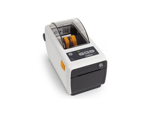 ZD411 - Etikettendrucker für das Gesundheitswesen, thermodirekt, 203dpi, USB + Bluetooth + WLAN, weiss
