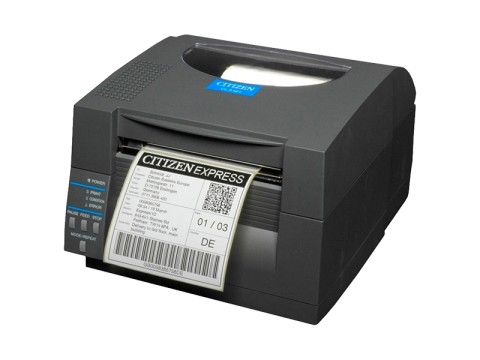 CL-S521II - Etikettendrucker, Thermodirekt, 203dpi, USB + RS232 + Ethernet, schwarz