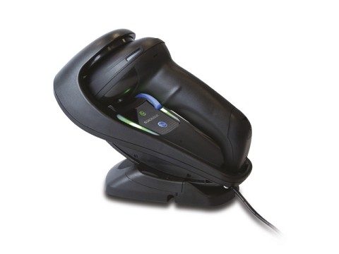 Gryphon GBT4500 - Kabelloser 2D-Barcodescanner, USB-KIT mit Lade-/Übertragungsstation, schwarz