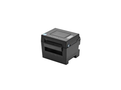 SLP-DL413 - Etikettendrucker für Leporello-Papier, thermodirekt, 300dpi, USB + Ethernet, dunkelgrau