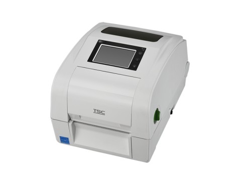 TH340THC - Etikettendrucker für das Gesundheitswesen, thermotransfer, 300dpi, USB + RS232 + Ethernet, 3.5"-LCD-Farb-Touchscreen, weiss