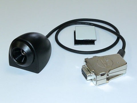 Stift-Kellnerschloss - Standard, mit ASSI, Kabellänge 0.5m, RS232, Dallas-Chip, schwarz