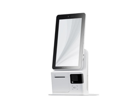 K2 Mini - Self-Ordering-Kiosksystem mit 15.6"-Multi Touch-Display, Android 7.1, 2D-Barcodescanner, 80mm/58mm Drucker