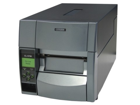 CL-S700DTII - Etikettendrucker, thermodirekt, 203dpi, USB + RS232 + Ethernet, grau