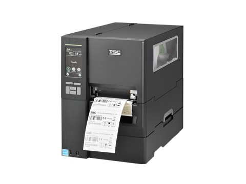 MH341P - Etikettendrucker, thermotransfer, 300dpi, USB + RS232 + Ethernet, interner Aufwickler