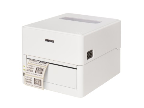 CL-H300SV - Etikettendrucker, bakterienabweisend + desinfektionsmittelbeständig, thermodirekt, 203dpi, USB, weiss