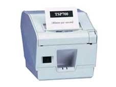 TSP847II - Bon-Thermo-/Etikettendrucker mit Abschneider, 112mm, RS232, weiss