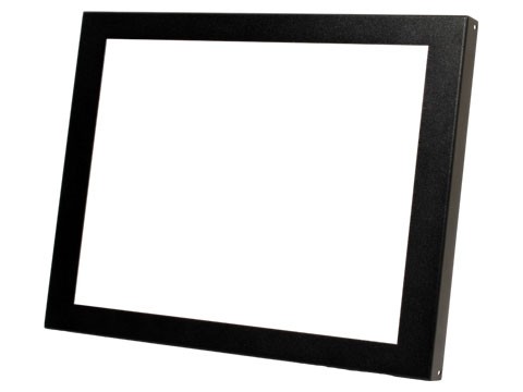 Frontblende, schwarz für Open Frame OF-1500