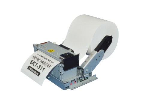 Sanei SK1-311SF4-Q-M-SP - Kioskdruckermodul, thermodirekt, Druckbreite 80mm, USB + RS232, Papierhalter