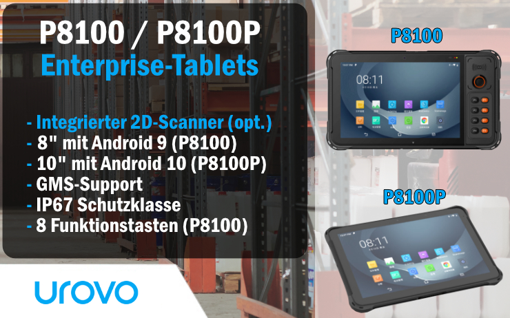 UROVO Enterprise Tablets