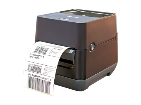 B-FV4D-GH14-QM-R Courier - Etikettendrucker, Thermodirekt, 203dpi, Druckkopf Flat Head, USB + RS232 + Ethernet, schwarz