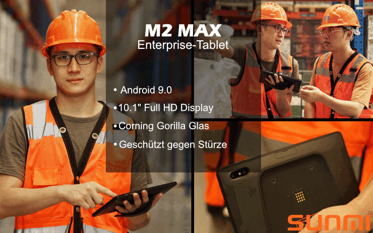 Sunmi M2MAX Industrie-Tablets