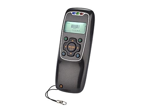 RESTPOSTEN AS-7210 - Bluetooth/Batch-Laser-Barcodescanner mit Display, USB-Anschluss (6 Monate Übernahmegarantie)