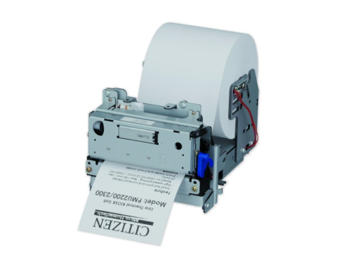PMU2300 III - Einbau-/Kioskdrucker, Thermodirekt, 80mm, Frontblende, 24V, RS232