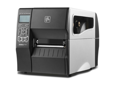 ZT230 - Etikettendrucker, thermodirekt, 300dpi, 114mm, LCD-Display, USB + RS232, Abschneider