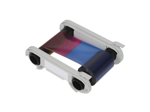 R2229 - Einfarbiges Farbband - Wachs schwarz - 600 Karten/Rolle (für ABS, speziell lackierte Plastikkarten + Pappe)