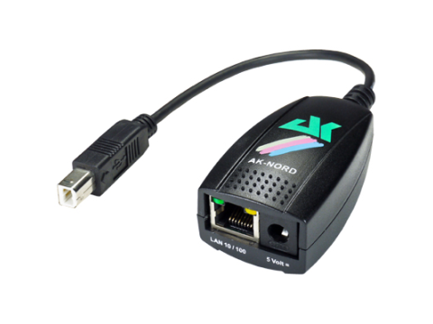 ConLine-USB-XXL - Deviceserver, 1xEthernet, 1xUSB-B (über HUB bis 4 USB-Geräte)