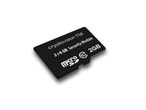 TSE-Cryptovision V2 - MicroSD, 8 GB, Standard Laufzeit 5 Jahre