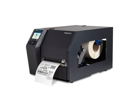 T8000 - Etikettendrucker, thermotransfer, Druckbreite 216mm, 300dpi, Ethernet + USB + RS232, Hochleistungs-Abschneider / Auffangschale